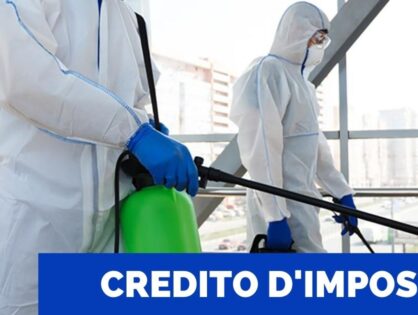Credito d’imposta per la sanificazione e l’acquisto di DPI